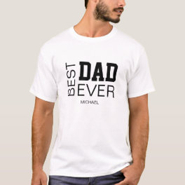 Best Dad Personalized T-Shirt
