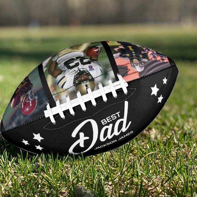 Best Dad Photo Collage Football (Creator Uploaded)