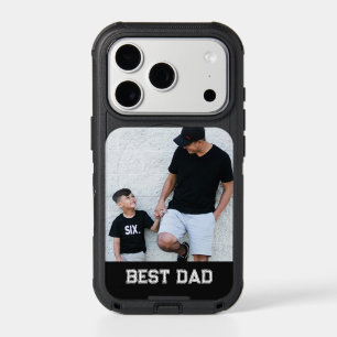 'Best Dad' Photo Customizable Father's Day iPhone 17 Pro Case