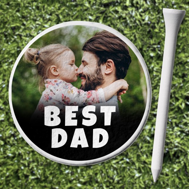 Best Dad Photo Golf Tees (Best Dad Photo Golf Tees)