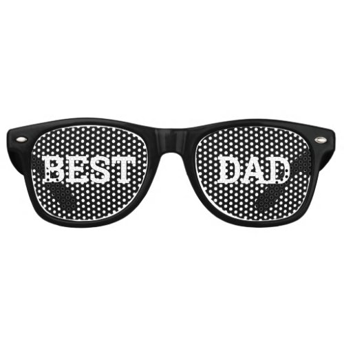 BEST DAD retro Shades  Fun Party Sunglasses