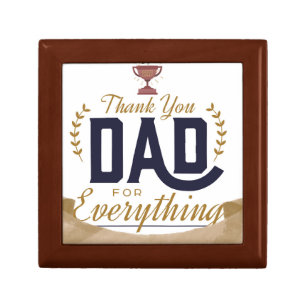 Best Dad – Thank You Design Gift Box