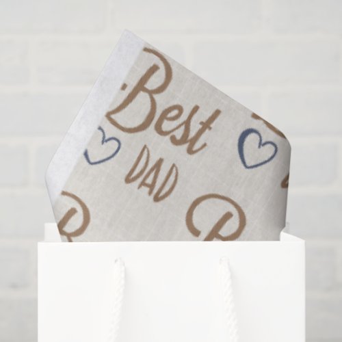 Best Dad Tissue Paper