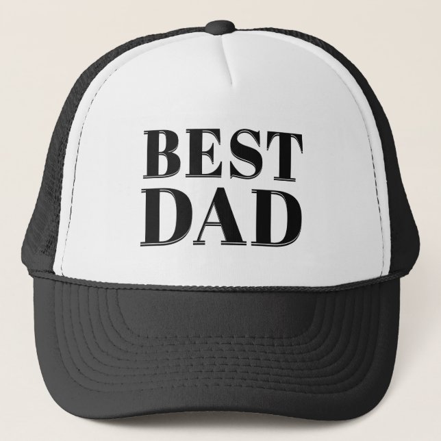 Best Dad  Trucker Hat (Front)