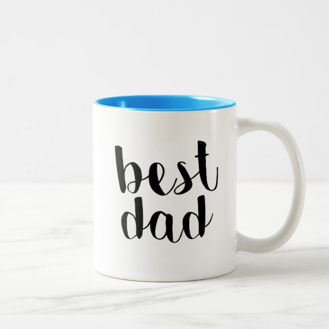 Best Dad Two-Tone Coffee Mug (Right)