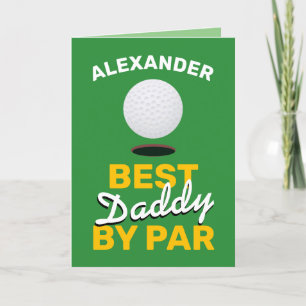 Best Daddy By Par Father's Day Card