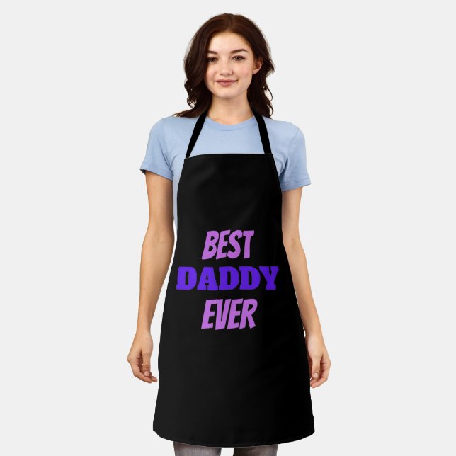 Best daddy ever Apron (Worn)