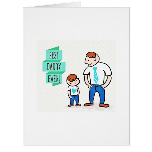 Best Daddy Ever Cards (Front)
