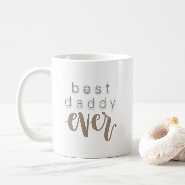 Best Daddy Ever Coffee Mug (With Donut)