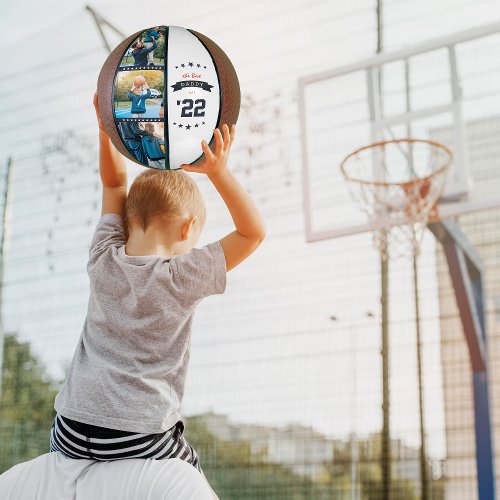 Best Daddy Ever  Custom Fathers Day Photo Basketball