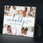 Best Daddy Ever Custom Text Photo Collage Gift Jig Plaque<br><div class="desc">Best Daddy Ever Custom Name Photo Father's Day gift is something he will cherish forever</div>
