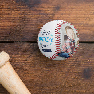 Best Daddy Ever Father's Day Photo Baseball