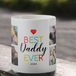 Best Daddy Ever Gift Photo Coffee Mug<br><div class="desc">This Father's Day, elevate your gift-giving game with our unique, customizable mug. Not only does it feature the phrase 'best daddy ever' in vivacious, multi-colored font, it also includes the date of celebration, serving as a sentimental keepsake. What makes it truly special, however, is the option to personalize it with...</div>