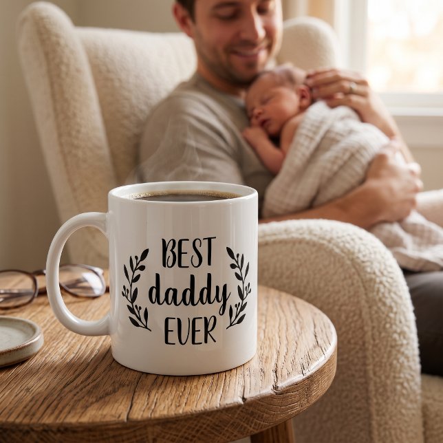 Best Daddy Ever Personalized Coffee Mug (Creator Uploaded)