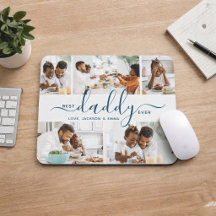 Best Daddy Ever  Photo Collage Father's Day Gift