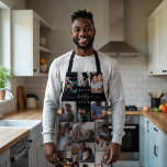 Best Daddy Ever Script Fathers Day Photo Collage Apron<br><div class="desc">Celebrate Father's Day with a unique and thoughtful gift that captures the heart of family memories. Our Best Father Ever Photo Collage Apron is specially designed to showcase 21 of your cherished family photos, creating a stunning visual tribute to the moments that matter most. This apron features a simple yet...</div>