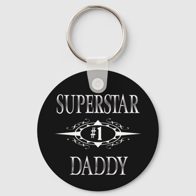 Best Daddy Gifts Keychain (Front)