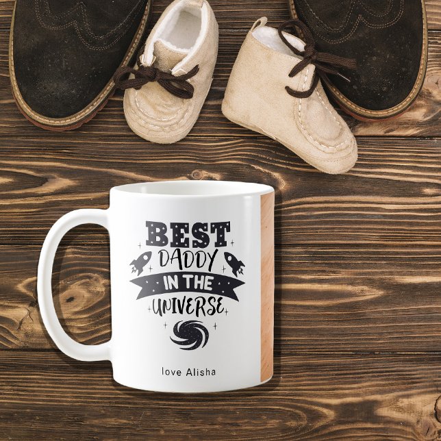 Best Daddy in the Universe Personalized Photo Mug (Creator Uploaded)