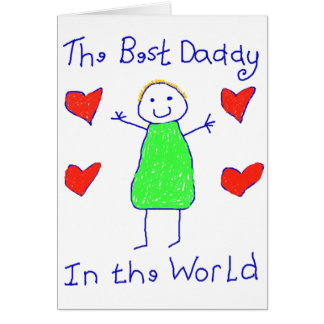 Best Daddy In The World Cards