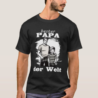 Best daddy in the world - father son design T-Shirt