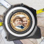 Best DADDY Loved Beyond Measure Personalized Photo Tape Measure<br><div class="desc">Introducing the ultimate Father's Day gift for the handyman, contractor or builder in your life - the Best Daddy Beyond Measure custom tape measure! This personalized tape measure is the perfect way to show your dad, grandpa or poppy how much you appreciate their hard work and dedication. Featuring a durable...</div>