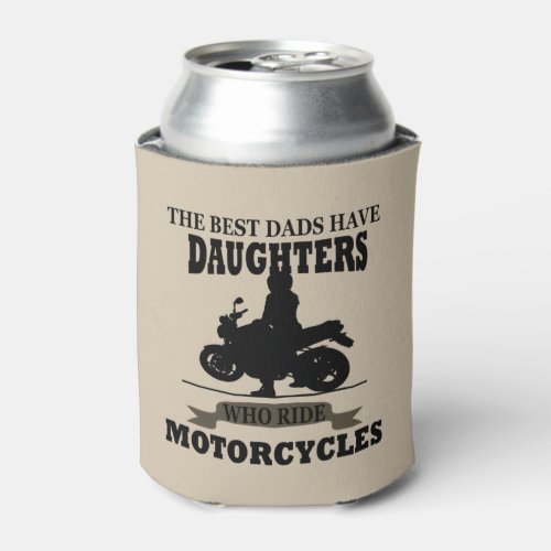 best dads daughter ride motorcycle can cooler