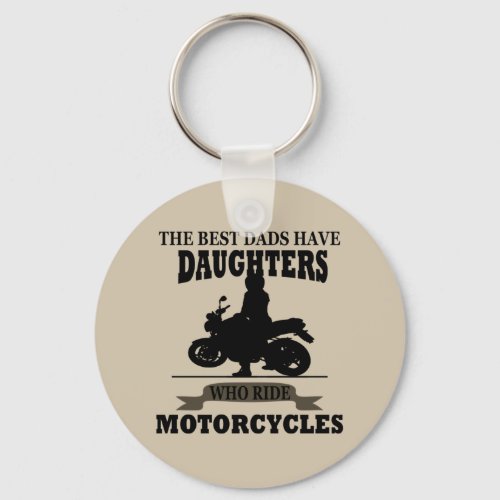 best dads daughter ride motorcycle keychain