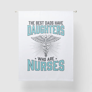 Best Dads Have Daughters Who Are Nurses Shirt Desi Sheer Curtains