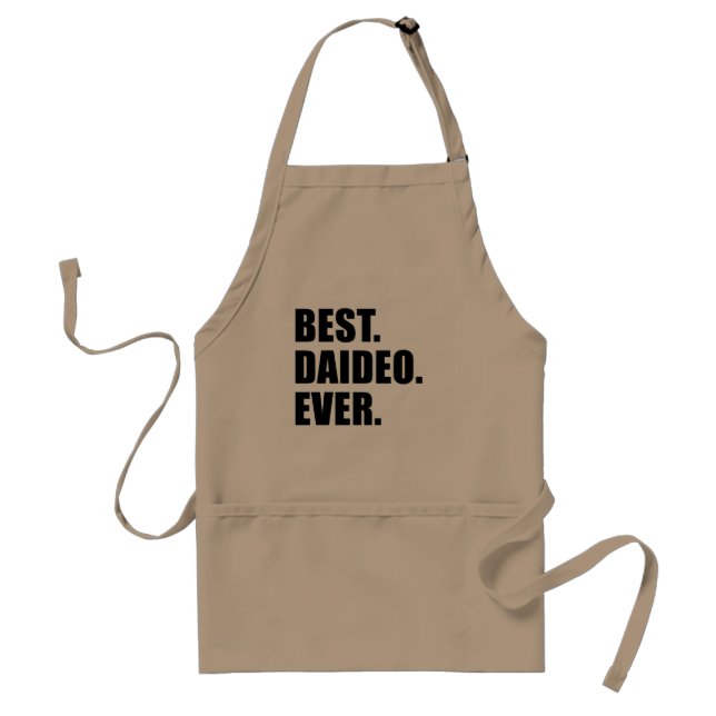 Best Daideo Ever Irish Grandfather apron (Front)