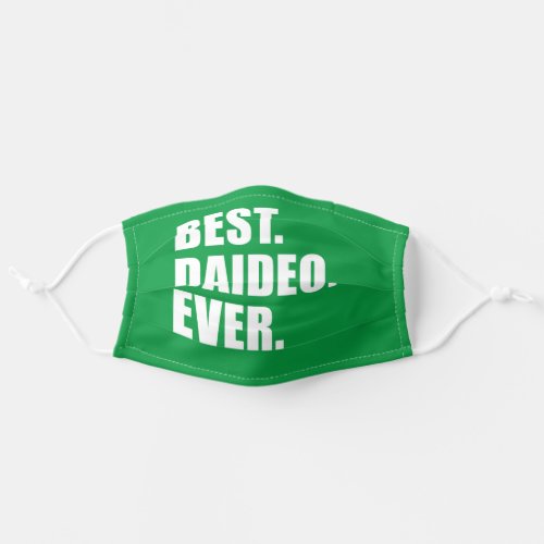 Best Daideo Ever Irish Grandpa Adult Cloth Face Mask