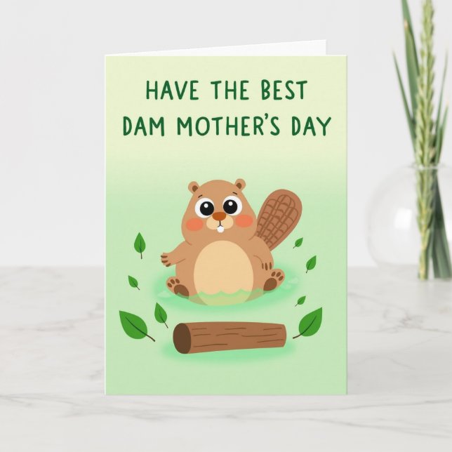 Best Dam Mothers Day Creature Card (Front)