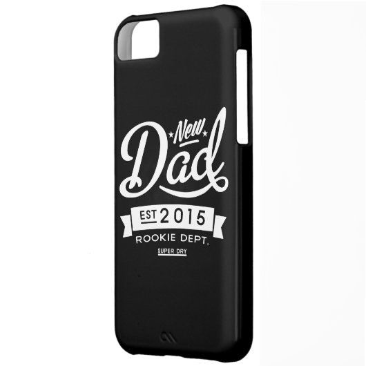 Best Dark New Dad 2015 Case-Mate iPhone Case (Back Left)