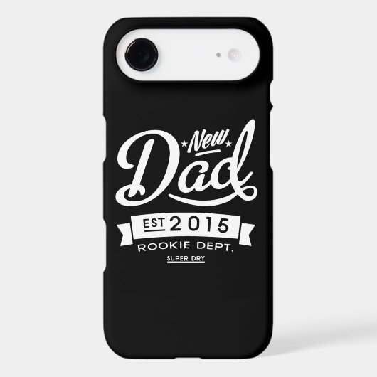 Best Dark New Dad 2015 Case-Mate iPhone Case (Back)
