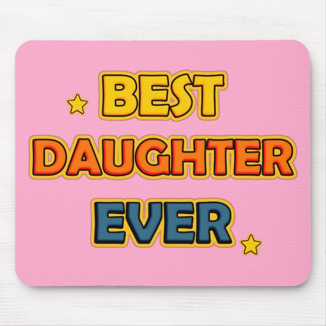 Best Daughter Cousin Mouse Pad (Front)
