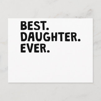 Best Daughter Ever Postcard