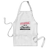 50th Birthday Gifts for Women Men, Funny Chef Grill Aprons with Pockets,  Kitchen Cooking Grilling Apron Decorations for Grandma Grandpa Dad Mom 