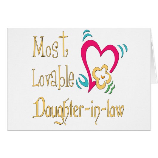 Best Daughter-in-law Gifts (Front Horizontal)
