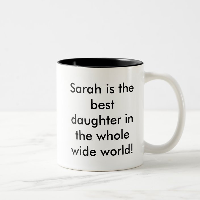 world's best daughter mug