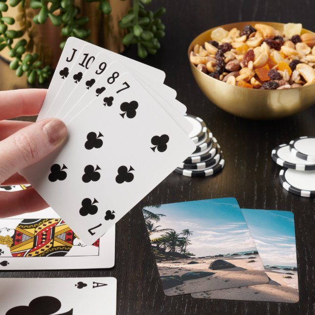 Best Day at the Beach Ever Poker Cards (In Situ)