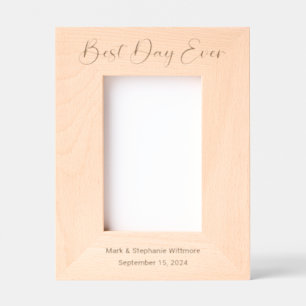Best Day Ever 4x6 Customizable Photo Frame Picture