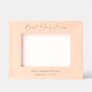 Best Day Ever 7x5 Customizable Photo Frame Picture
