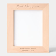 Best Day Ever 8x10 Customizable Photo Frame