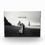 Best Day Ever | Couple Photo | Wedding Gift<br><div class="desc">Personalized photo gift perfect for newlyweds or families! Customize with a favorite photo.</div>