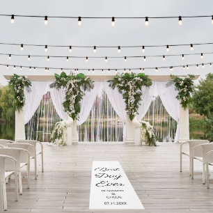 Best Day Ever Custom Wedding Long Runner