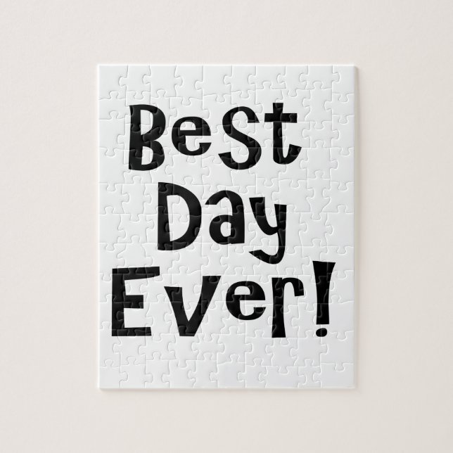Best Day Ever! Jigsaw Puzzle (Vertical)