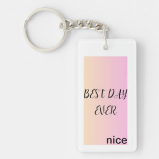 best day keychain