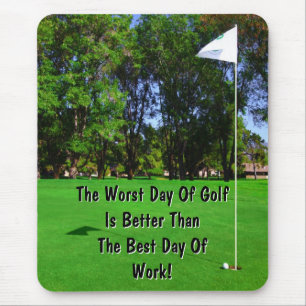 Best Day Of Golf Mousepad