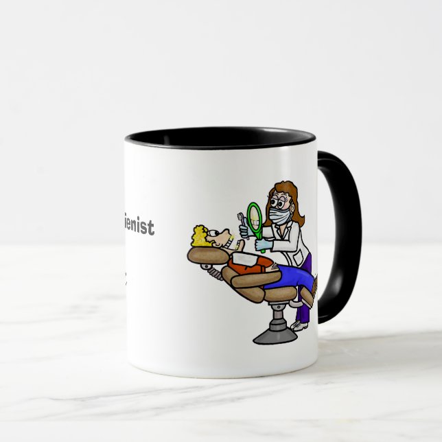Best Dental Hygienist Mug (Front Right)