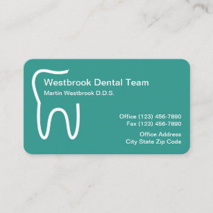 Best Dentist Appointment Business Cards
