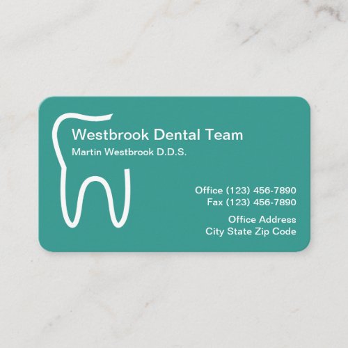 Best Dentist Appointment Business Cards
